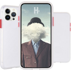 Mercury Peach Garden Bumper Back Cover White / Red (iPhone 13 Pro)