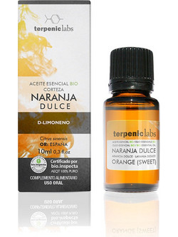 Terpenic Bio for Oral Use Βιολογικό Αιθέριο Έλαιο Πορτοκάλι Γλυκό 10ml