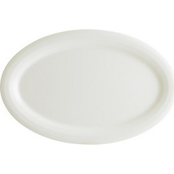 Πιατέλα Οβάλ πορσελάνης 22cm Halo BONNA Σετ 12 c428092