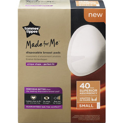 Tommee Tippee Made for Me Small Επιθέματα Στήθους 40τμχ