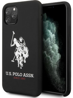 U.S. Polo Assn. Big Horse Logo Collection Θήκη Προστασίας iPhone 11 Pro Black USHCN58SLHRBK