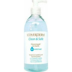 Coverderm Clean & Safe Αντισηπτικό Gel Χεριών με Αντλία 500ml