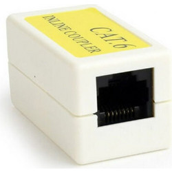 CABLEXPERT CAT6 LAN COUPLER WHITE - (NCA-LC6-01)