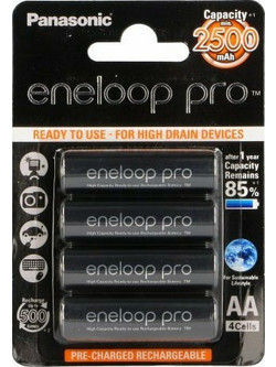 Panasonic Eneloop Pro AA 2450mAh 4τμχ