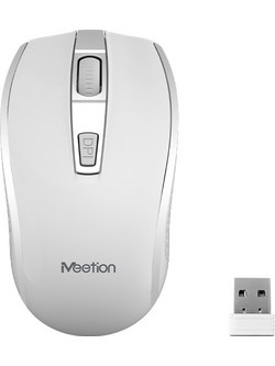 Meetion MT-R560 Ασύρματο Bluetooth Ποντίκι White