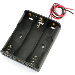 3xAAA Plastic Battery Case Holder 3 x 1.5V