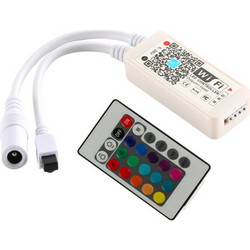 Mini Wifi LED Controller +24-Key IR Remote For 5050 RGB