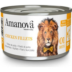Amanova Adult 01 with Chicken Fillets in Broth 70gr