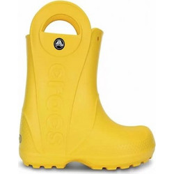 Παιδικές Γαλότσες Crocs Handle It Yellow ΚΙΤΡΙΝΟ