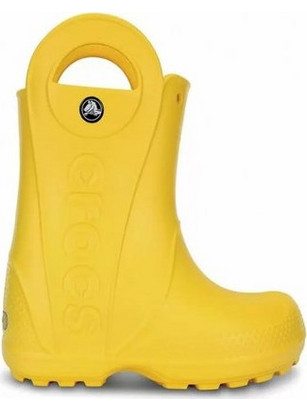 Παιδικές Γαλότσες Crocs Handle It Yellow ΚΙΤΡΙΝΟ