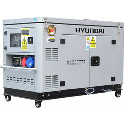Hyundai DHY12000 XSE-T Αθόρυβη Γεννήτρια Πετρελαίου Μονοφασική με Μίζα 12.5KVA