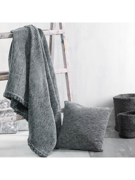 Rythmos Ριχτάρι Πολυθρόνας 180x160cm Essie Dark Grey
