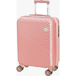 Bartuggi 712-80121.51 Βαλίτσα Καμπίνας 55x40x24cm με 4 Ρόδες Ροζ