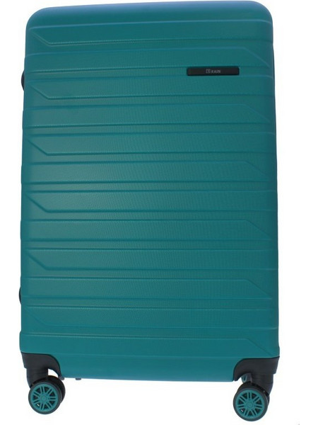 Rain RB8081 Βαλίτσα Μεγάλη 75x51x31cm με 4 Ρόδες Πετρόλ