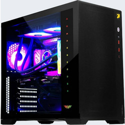 Armaggeddon Tessaraxx Core 13 Air Black Gaming Full Tower Κουτί Υπολογιστή με Πλαϊνό Παράθυρο