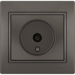 Lezard Πρίζα TV Διελεύσεως Ανθρακί Mira (Πλήρης) 701.4141129
