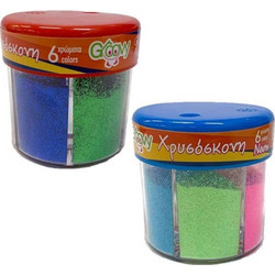 ΧΡΥΣΟΣΚΟΝΗ GRΟΟVΥ 60GR (ΑΛΑΤΙΕΡΑ) 6 ΧΡΩΜΑΤΩΝ ΝΕΟΝ