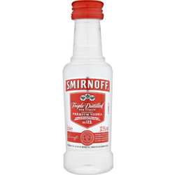 Smirnoff Red Βότκα 37.5% 50ml