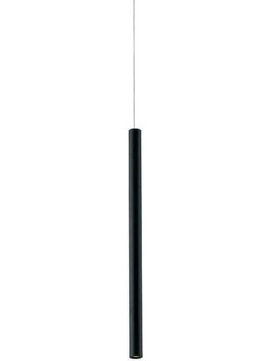 Intec LED-OBOE-SC BCO Κρεμαστό Φωτιστικό Οροφής Μονόφωτο LED με Θερμό Λευκό Φως Λευκό