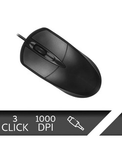 Powertech PT-932 Ενσύρματο Ποντίκι Black