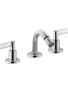 71135 Blink Chic Luxury NewForm Μοντέρνα Ιταλική Μπαταρία Μπιντέ Μπάνιου 3 Οπών +6 Χρώματα Χρωμέ