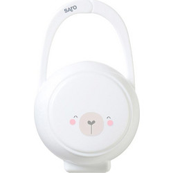 Saro Θήκη Πιπίλας Little Bear Λευκό