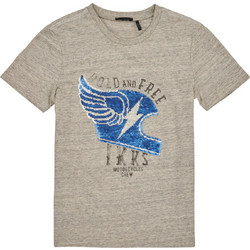 Ikks Παιδικό T-Shirt Κοντομάνικο Μπεζ XW10003-24