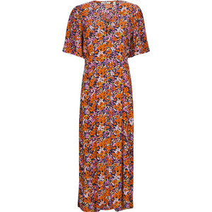 Esprit Midi Καλοκαιρινό Καθημερινό Φόρεμα Floral 023EE1E305-404