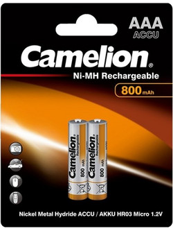 Camelion Rechargeable AAA 800mAh 2τμχ