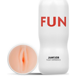 Jamyjob Vagina Discret Pocket Pussy Αυνανιστήρι με Αναρρόφηση 1τμχ