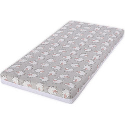 Lorelli Holiday Grey Sheeps Ανατομικό Στρώμα Foam Κούνιας 70x140x10cm