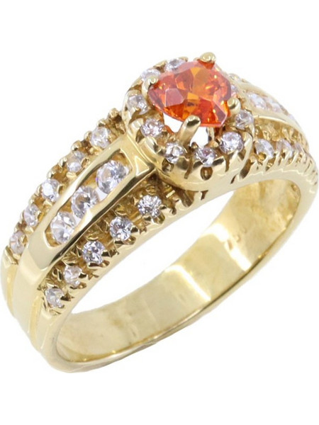 Δαχτυλίδι 18 Κ με zircon και σχέδιο καρδιά, 2010