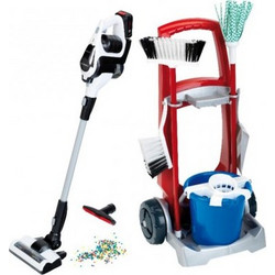 Theo Klein broom trolley with Bosch Unlimited vacuum cleaner - 6806