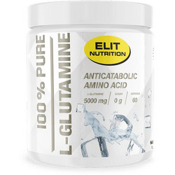 Elit Nutrition 100% Pure L-Glutamine Natural 300gr
