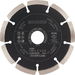 Δίσκος κοπής διαμαντιών DG80 25x7x2x22,23mm