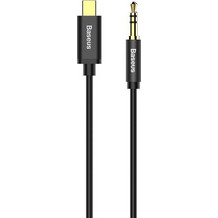 Καλώδιο ήχου Baseus Yiven Audio cable USB-C to mini jack 3,5mm, 1.2m (Black)