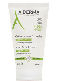 A-Derma Αναπλαστική Κρέμα Χεριών & Νυχιών 50ml
