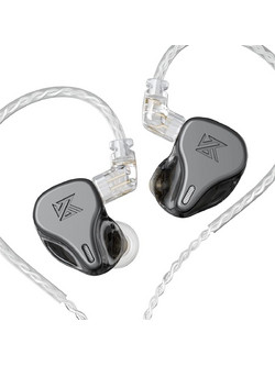 KZ DQ6 Ακουστικά Ψείρες In-Ear Dynamic Ασημί