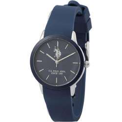 U.S. Polo Assn. Ανδρικό Ρολόι με Μπλε Καουτσούκ Λουράκι USP8152BL