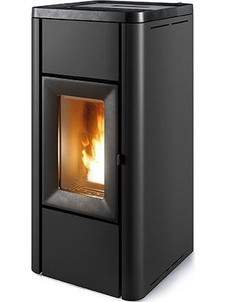 MCZ Ghea Air 6 Black Σόμπα Pellet Αερόθερμη 6.3kW