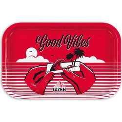 Gizeh Rolling Tray Δίσκος Κόκκινο - Small (17x27cm)