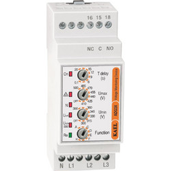 Επιτηρητής τάσης τριφασικός ADG3X 400-490V KAEL 50/60Hz IP20 - 309-004310515