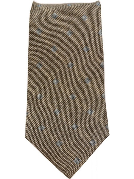 ARMANI COLLEZIONI ΓΡΑΒΑΤΑ 9.5CM ΣΧΕΔΙΑΣΤΗ ΜΠΕΖ