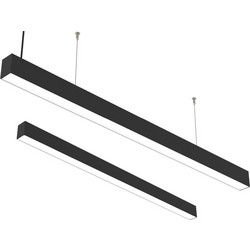 InLight Κρεμαστό Φωτιστικό Οροφής Μονόφωτο LED με Φυσικό Λευκό Φως Μαύρο 6172-90-Black