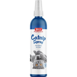 Bio Petactive Cat Catnip Spray 100ml Τονωτικό σπρέι catnip και βαλεριάνας που διεγείρει άμεσα το παιχνίδι της γάτας, ενισχύει τη διάθεση και μειώνει το στρες