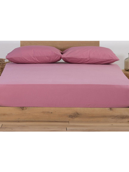 Nef-Nef Σεντόνι Μονό Βαμβακερό με Λάστιχο 100x200+30 Jersey 1130 Apple