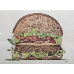 Σουπλά Hamburger διαστάσεων 30X40cm (250τεμ)