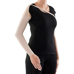 Sigvaris Traditional 503 Short Κάλτσα Λεμφοιδήματος Κλάση 2 με Τιράντα χωρίς Παλάμη 80966