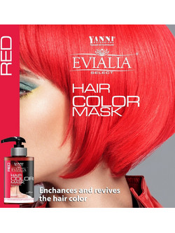 Yanni Extensions Evialia Hair Coral Χρωμομάσκα Μαλλιών 300ml