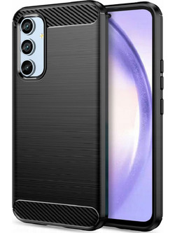 Techsuit Carbon Back Cover Black (Samsung Galaxy A54)